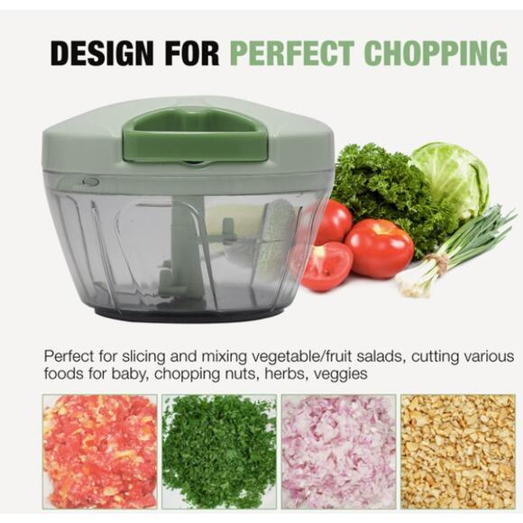 NIB Epare Vegetable Chopper Cutter Chopper Kitchenware 18 oz Capacity - Picture 9 of 9